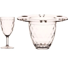 Ведерко для шампанского и бокалы Marine Business (10261264)